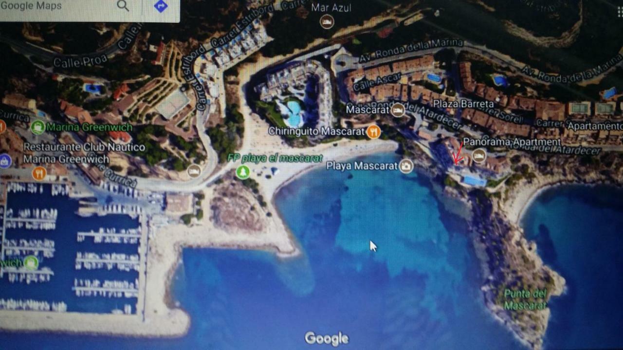 Apartamento Panorama 180º Altea Bagian luar foto