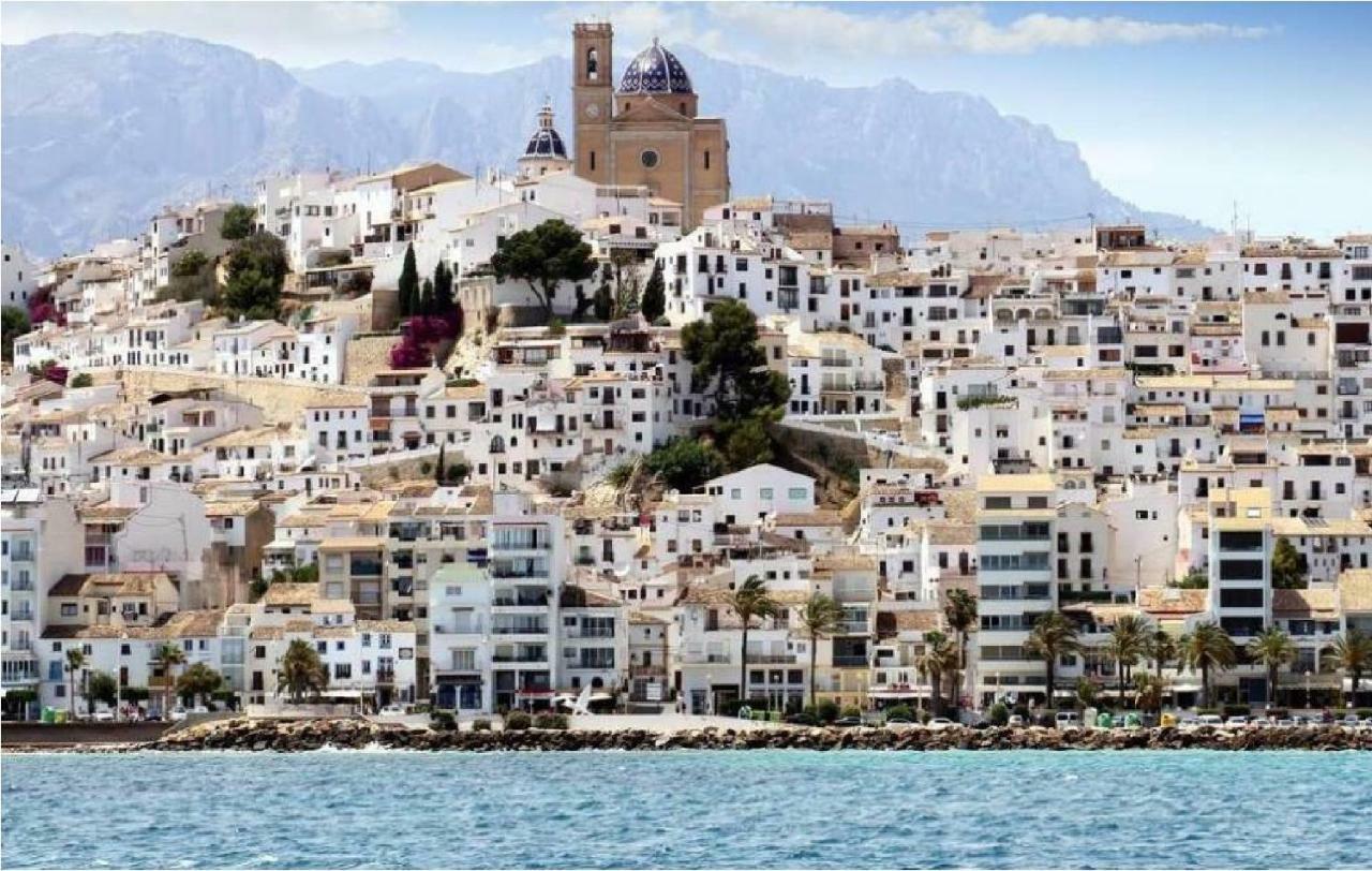 Apartamento Panorama 180º Altea Bagian luar foto
